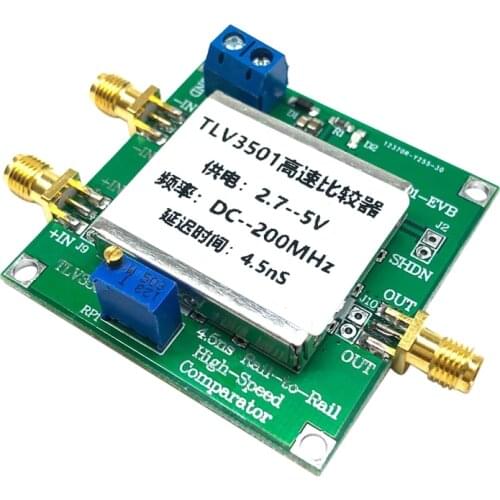 4.5Ns High Speed Comparator,High Speed Comparator Frequency Counter TLV3501 Front-End Shaping Module