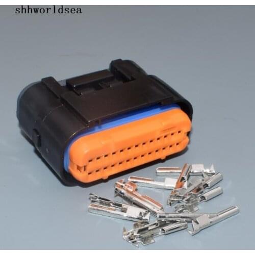 Worldgolden 1.0mm auto 26pin female plug electrical 26 way connector MX23A26XF1 MX23A26SF1