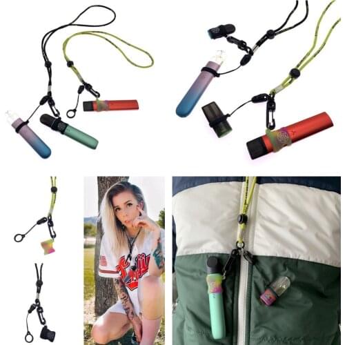 1Pcs Vapesoon Vape Silicone Lanyard Necklace With Ring Vapeband For Nfix Novo Zero Relx Yooz Nord Caliburn Crown