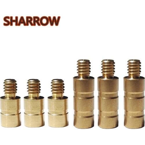 12pcs 25/50grain Archery Arrow Weight Screw Point Copper Inserts Balance Insert Copper For Arrow Hunting Shooting Accessories