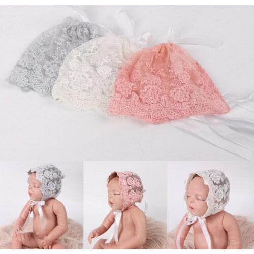 2019 Cute Lovely Toddler Infant Newborn Baby Girls Boys Lace Hat Costume Photo Photography Prop Cap Beanie