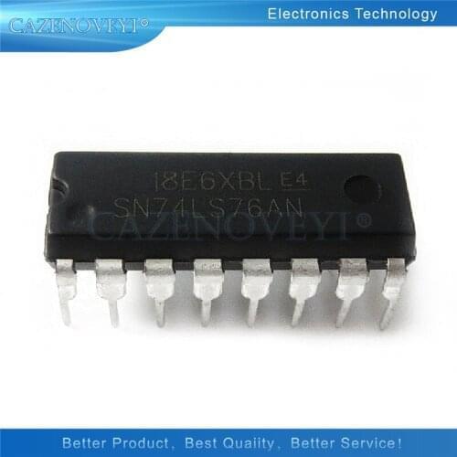 3pcs/lot SN74LS76N DIP16 74LS76 DIP HD74LS76AP DIP-16 HD74LS76P SN74LS76AN new original In Stock