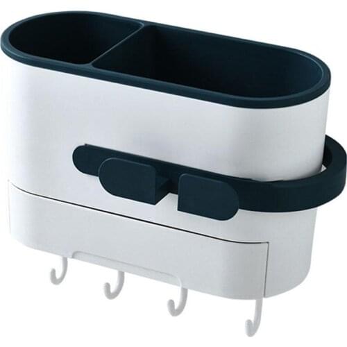 AsyPets Storage Rack Organizer Bathroom Kitchen Shampoo Shower Shelf Hair Drier Holder