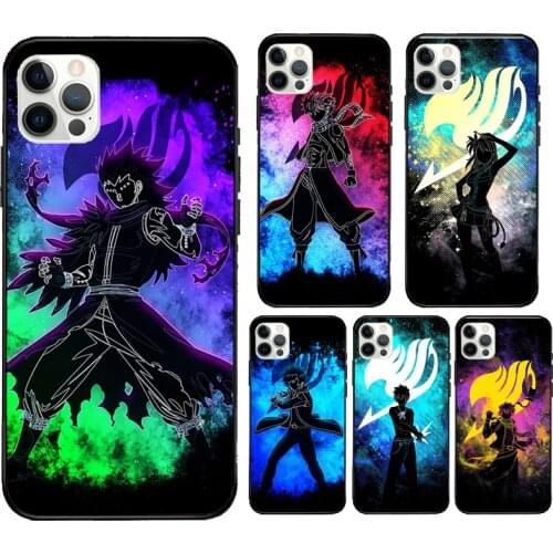 Fairy Tail Anime Case For iPhone 12 Pro Max 11 Pro Max X XR XS MAX SE 2020 6S 7 8 Plus 12 Mini Back Cover