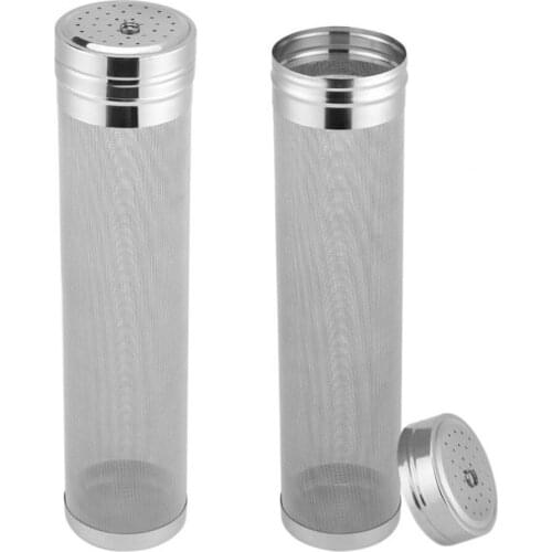 Beer Dry Hopper Filter 300 Micron Filter Stainless Steel Mesh Cornelius Keg for Home Beer Brewing Kettle