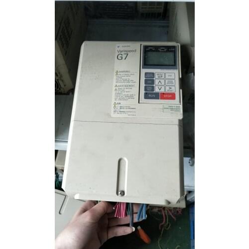 Inverter CIMR-G7A47P5 380V 7.5KW, Used One , Good Working Free Shipping