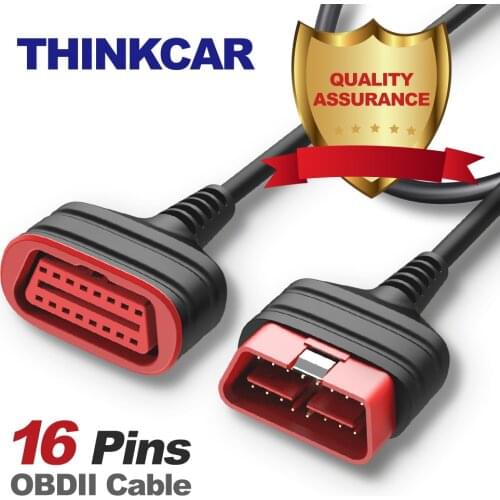 ThinkCar ThinkDiag OBD2 Extension Cable Universal 16 Pin Male to Female Car Diagnostic Extender Cable Automotive OBD 2 Adapter