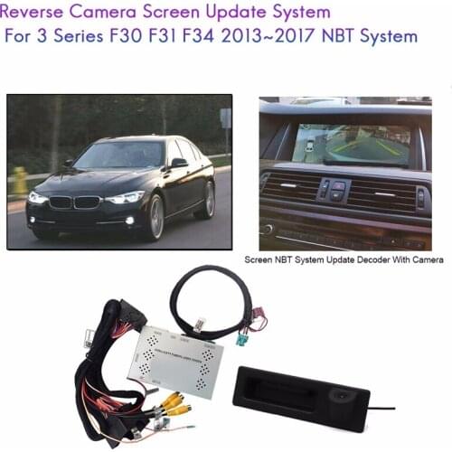 For BMW 3 Series F30 F31 F34 2013-2017 Rear View Reversing Camera NBT System Factory Screen Interface Decoder Module