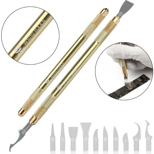 Multi-Function Flexible Soft Thin Blade Repair Knife For iPhone CPU PCB CHIP IC Remove Glue Disassemble Rework Blade Hand Tool