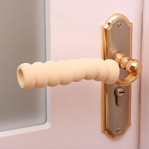 Soft Material Baby Safety supplies/room Doorknob Pad Cases Spiral Set anti-collision Security Door Handle Protective Sleeve