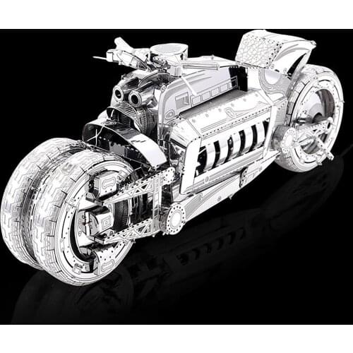 2021 New 3D Metal model kit Dodge Tomahawk CONCEPT MOTORCYCLE Assembly Model DIY 3D Laser Cut Model puzzle toys gift