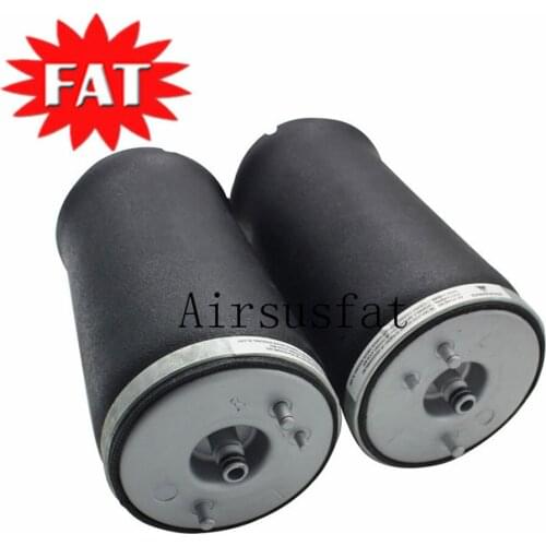 Pair Rear Left & Right Air Suspension Springs For BMW X5 E53 w/o Sport Suspension 2000-2006 Air Sleeve 37121095579 37121095580