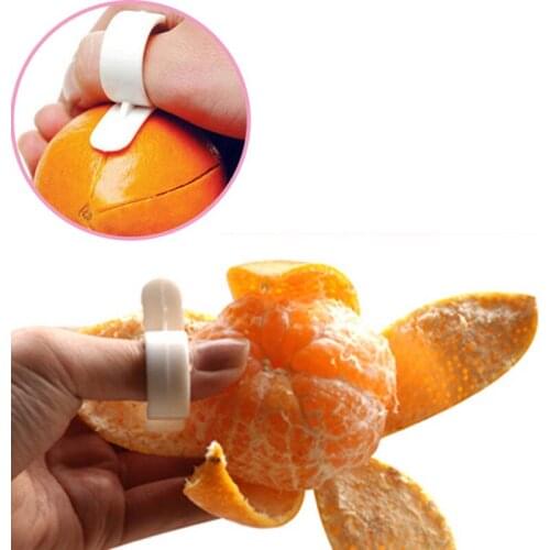 Plastic Fruit Peeler Orange Easy Slicer Lemon Cutter Citrus Peeling Machine HY99