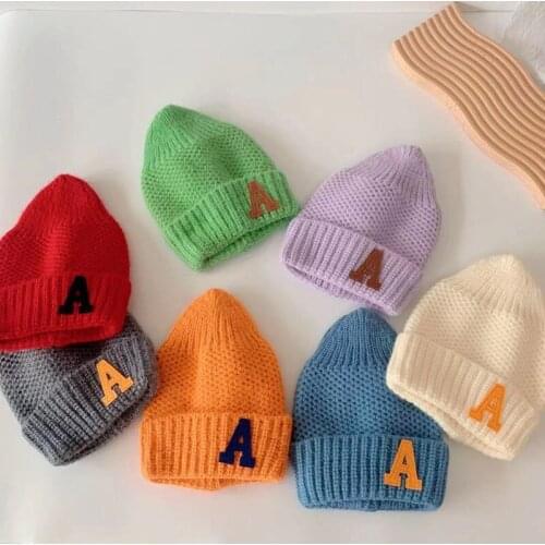 Warm Baby Winter Hats for Kids Children Knitted Baby Boy Cap Kids Baby Girls Hat Casquette Baby Bonnet Wholesale Cute Fashion