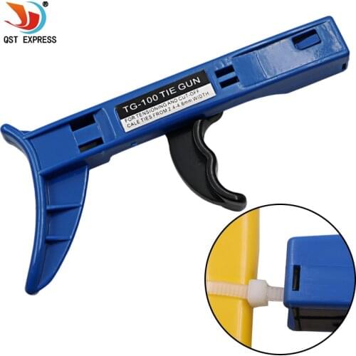 TG-100 Fastening and cutting tool special for Cable Tie Gun For Nylon Cable Tie width: 2.4-4.8mm