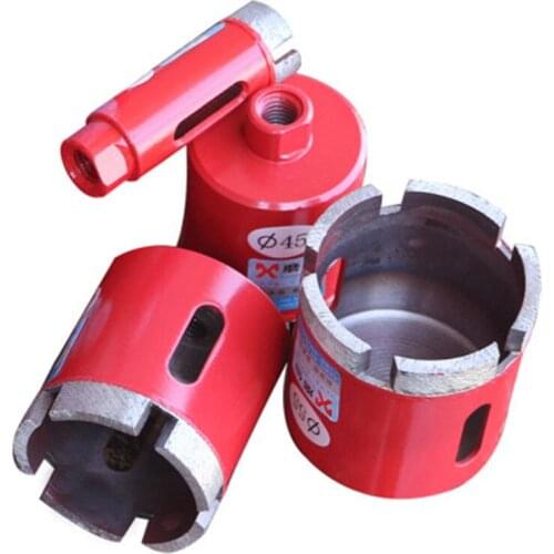 Type 100 Angle Grinder Drill Diamond Marble Drill Bits Cut Hole Saw for Water Well Drilling Concrete Perforator 20mm-60mm