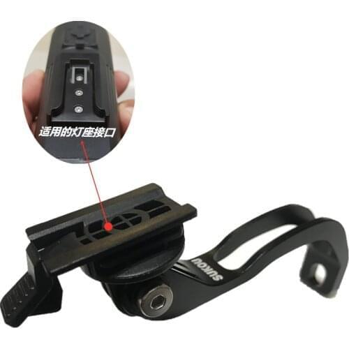 Bicycle computer standfor Dahon foldable bicycle lampholder compatible with Cateye gaciron flashlight motion camera GoPro