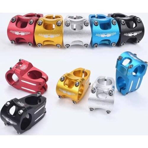 MTB Bike Handlebar Stem Aluminum Alloy Bicycle Stem 31.8MM*40MM Mountain Road Bicicleta Handlebar Stem Bicycle parts 5 Colors