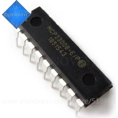 1pcs/lot MCP23008-E/P MCP23008 23008 DIP-18 In Stock