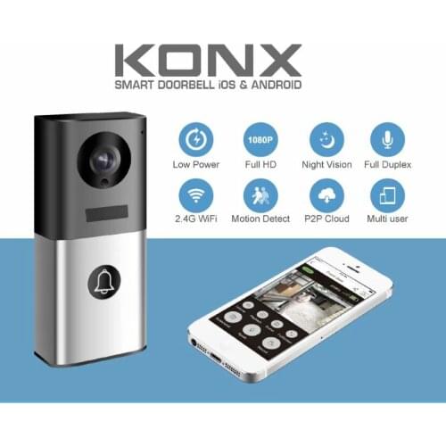 2MP 1080P Wide Angle Wireless WIFI Doorbell Intercom Visual Video Door Phone