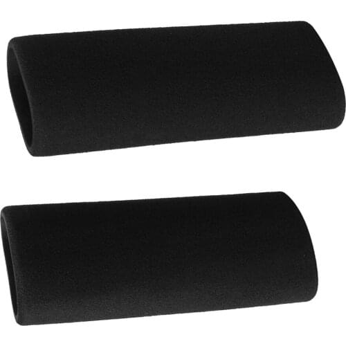 2x Motorcycle Foam Slip-on Anti Vibration Comfort Handlebar Grip Cover