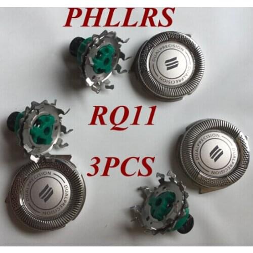 3Pcs RQ11 replace Head razor blade for PHILIPS Shaver rq10 rq12 rq32 RQ1050 RQ1075 RQ1060 RQ1085 RQ1090 RQ1095 RQ1059 RQ1070