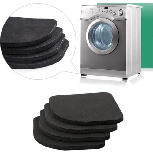 4 pcs Multifunctional Anti Vibration Mat For Refrigerator Washing Machine Pads
