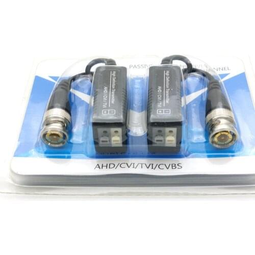 5Pairs(10pcs) Video Balun Coax BNC to UTP CAT5 for CCTV HD AHD HD TVI CVI 1080P adapter