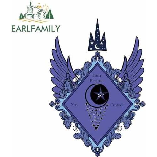 EARLFAMILY 13cm x 9.4cm for My Little Pony Friendship Creative Car Sticker Vinyl Car Stickers DIY Occlusion Scratch Decal Decor