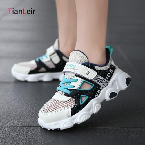 2021 New Summer Children Shoes Boys Breathable Sneakers Girls Shoes Fashion Kids Sports Shoes boy Casual Shoes Chaussure Enfant