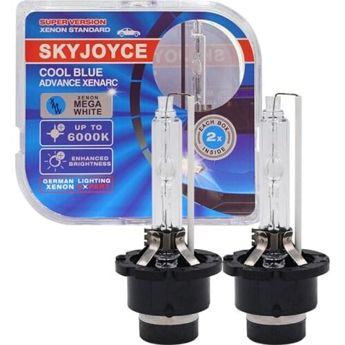 SKYJOYCE 2PCS 2021 New D2S HID Headlight Lamps 35W 55W D2S D2R HID Bulb 4300K 5000K 6000K 8000K 10000K Car Light Xenon Headlamps