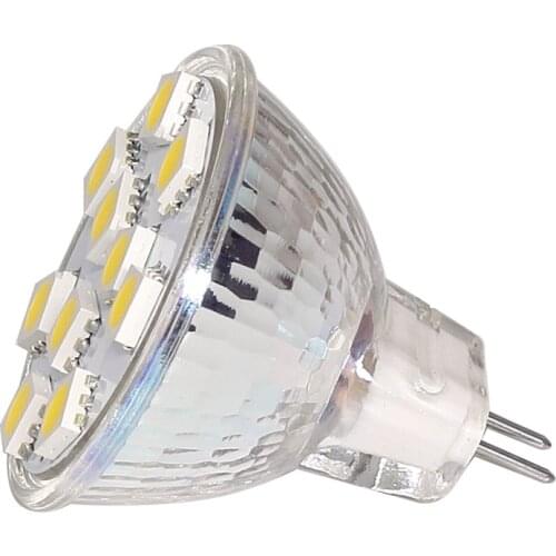 Free Shipment MR11 9LED G4 Base Spot Light 12V SMD5050 Home Housing Carts Camper White Warm White 1pcs/lot