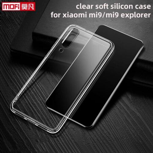 Clear case for xiaomi mi9 case xiaomi 9 cover ultra-thin soft back silicon slim MOFi xiaomi mi 9 explorer coque transparent case
