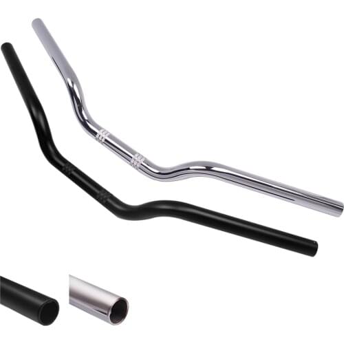 Universal Motorcycle 1" 25mm Iron Tracker Handlebars Drag Bars Fit For Honda Kawasaki Yamaha Suzuki Harley Chopper Bobber