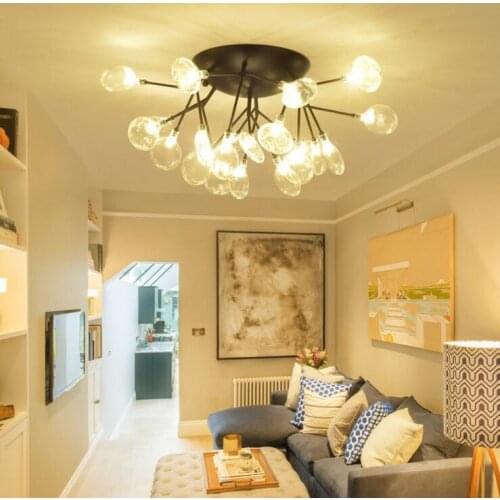 Nordic living room ceiling lamp creative personality childrens led bedroom ceiling lamp simple firefly postmodern lamps led