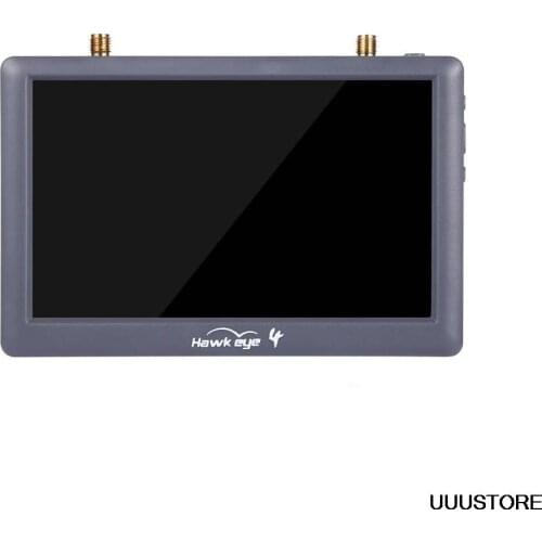 Hawkeye Little Pilot 4 FPV Monitor 5.8G 48CH 5 inch Highlight HD Receiver Low Latency w/ Video Recorded for FPV RC Quadcopter