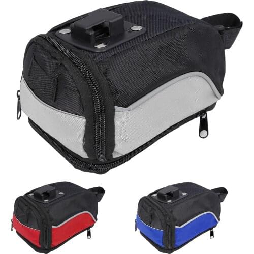 Bicycle Cycling Seatpost Bag Tail Rear Pouch Frame Saddle Bag Case Tool Pack Storage Case For Bicycle Outdoor Accessories