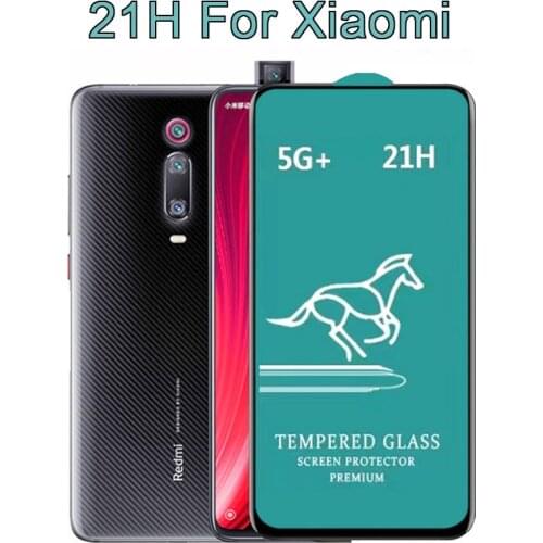 100pcs Swift Horse 21H For xiaomi Mi Poco F3pro/Poco X3Pro/Mi Poco M2 Pro/Mi Poco C3/Redmi K40 Full Glue Tempered Glass screen