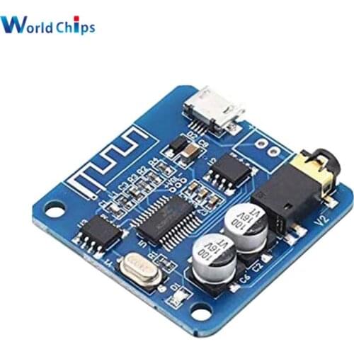 XH-A252 Digital Bluetooth 5.0 MP3 Audio Receiver Board Lossless Decoder Car Speaker Power Amplifier DIY 3.5MM AUX Jack Output