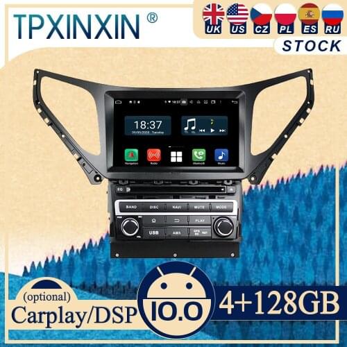 10.0 PX6 For Hyundai Azera 2015-2018Android Car Stereo Car Radio with Screen 2 DIN Radio DVD Player Car GPS Navigation Head Unit