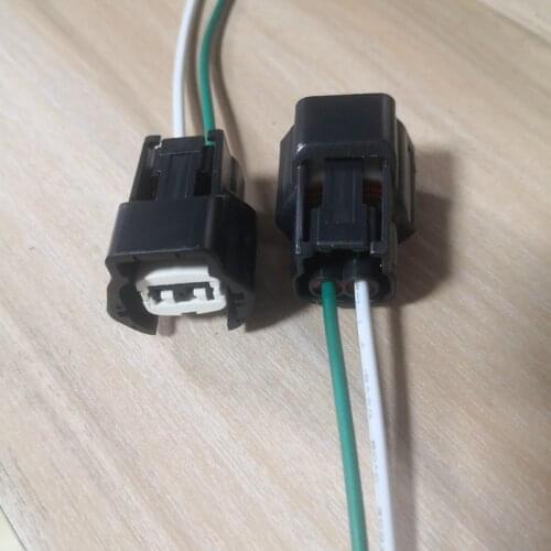 2 Pin/Way Fuel Injector Plug Connector Wire Harness 6189-0773 For Nissan A32 Y61 300zx 240sx 200zx Silvia rb25det sr20 s13 r32