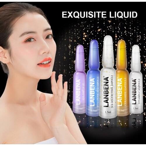 7pcs/Box Skin Care Essence Anti Wrinkle Anti Aging Remove Freckle Whitening Moisturizing Ampoule @ME88
