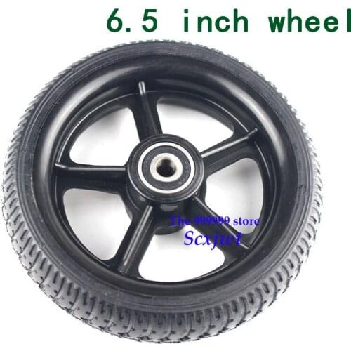 Free Shipping 6.5 inch Hubs and tyres wheel for Electric Scooter Smart Folding Electric Longboard Hoverboard
