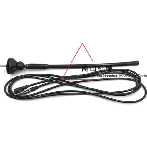 Free shipping for Kubota 15 / 135 / 151 / 155 / 161 / 185 cab radio antenna mast excavator accessories