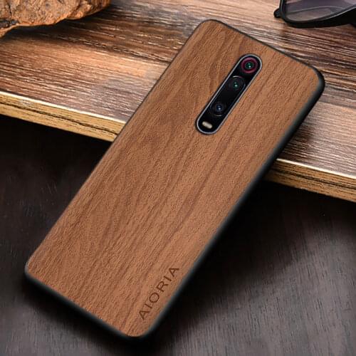 WoodLike case for Xiaomi mi 9T mi9T mi 10T mi10T Redmi K20 Pro soft TPU silicone&Hard PC&PU leather skin covers coque fundas K30