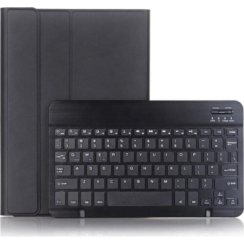 Magnet Flip PU Leather Case Smart Cover with Detachable Bluetooth Keyboard for Huawei Mediapad M6 10.8 Inch 2019 Tablet+Stylus