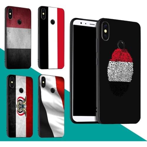 Yemen Flag Coat of Arms Case For Xiaomi Redmi Note 9 7 8 Pro 9S 8T 9A 9C Mi Note 10 Lite A3 For POCO X3 F2 Pro
