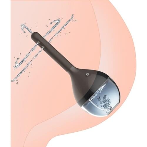 Fully Automatic Enema Cleaning Container Vagina & Anal Cleaner Douche Bulb Design Silicone Health Tool Sex Toys For Woman/Man