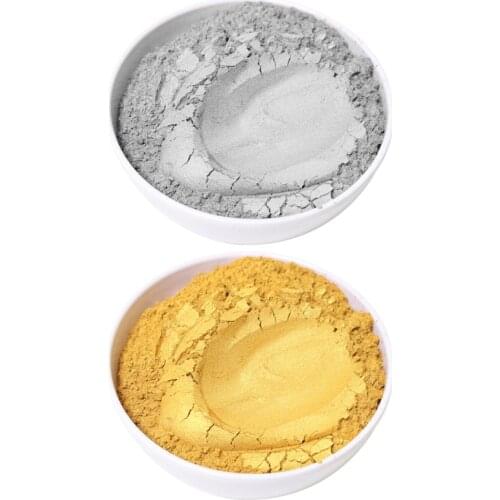 Cosmetic Grade Pearlescent Natural Mica Mineral Powder Epoxy Resin Dye Pearl Pigment DIY Jewelry Crafts Making Accessories