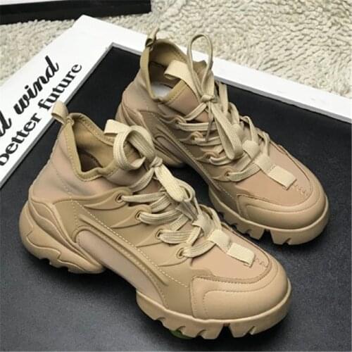 Spring Autumn Womens Sneakers 2020 Fashion Women Dad Shoes Ladies Casual Chunky Footwear Women Comfortable Breathable sneaker